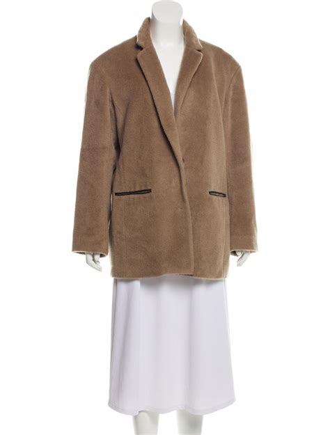 Wool Blend Short Coat