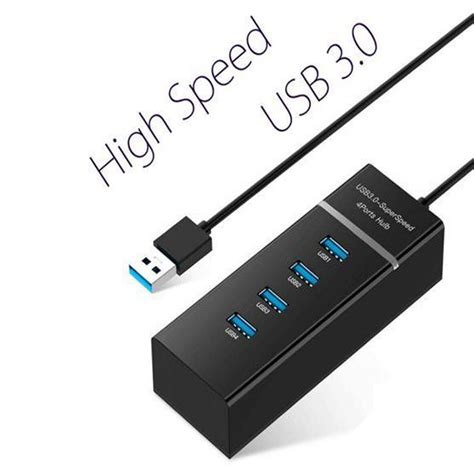 4 Ports Micro Splitter Adapter Mini Usb Hub 3 0 5gbps Online Saptari