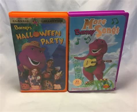 Amazon Barney Barney S Halloween Party Vhs Barney Hot Sex Picture