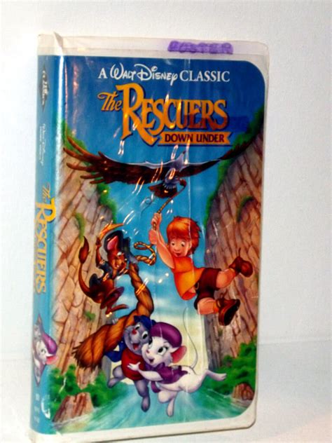 Chameleons Den Disney Vhs Tape The Rescuers Down Under