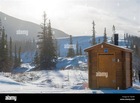 Winter In Western Alberta Canada Stock Photo Alamy
