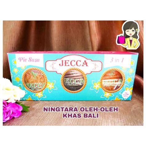 Jual Pie Susu Jecca Asli Oleh Oleh Khas Bali Rasa Original Dan Mix