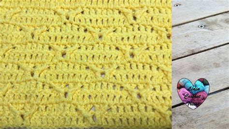 Points Crochet Point Nid D Abeille Crochet Fait Main Tutoriel Diy Lidia