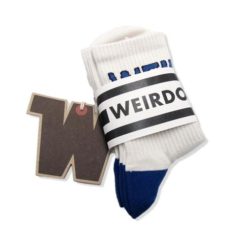 WEIRDO 未使用 ウィアード ソックス 2足パック WRD 21 SS G11 靴下 セット PORN AMERICA ホワイト 白 F 20015751 クラシック 通販