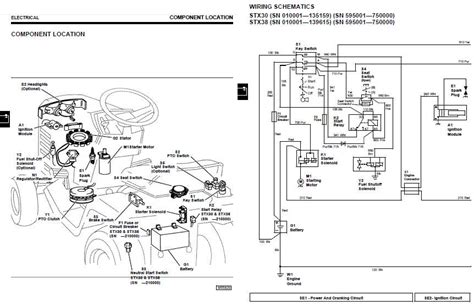 Wiring Diagram For Stx John Deere