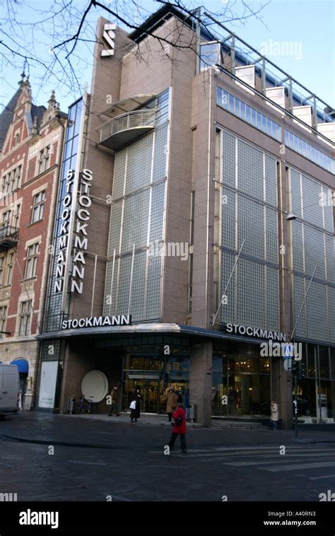 Stockman department store in Helsinki, Finland. January 2006 Stock ...