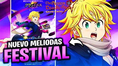 Nuevo Meliodas Del Purgatorio ¿serÁ El Festival De AÑo Nuevo Seven Deadly Sins Grand Cross