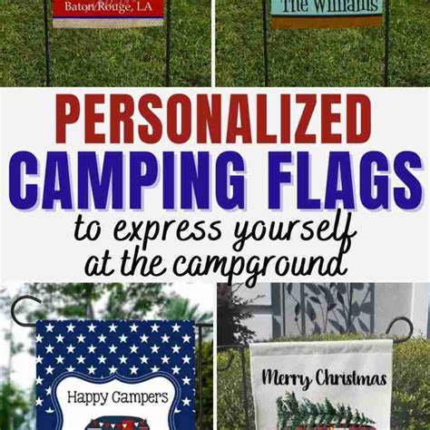 Personalized Camping Flags To Express Your Unique Personality