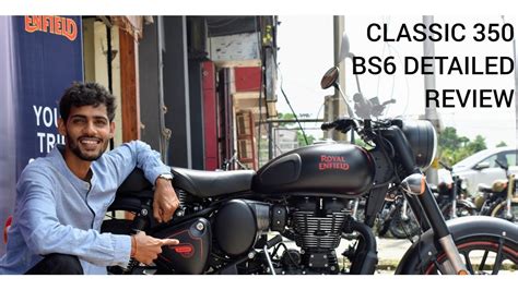 Classic 350 Stealth Black Bs6 Royal Enfield 2021 Detailed Ride