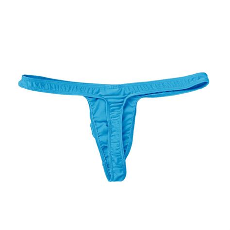 Mens Bulge Underwear T Back G String Briefs Breathable Tangas Pouch Bikini Thong Ebay