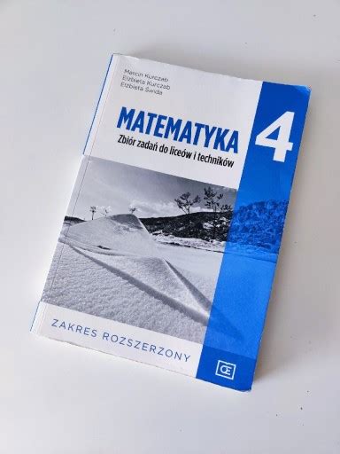 Matematyka 4 Pazdro Zbiór zadań Poziom Rozszerzony Mysłowice Kup