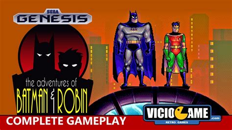 The Adventures Of Batman Robin Mega Drive Complete Gameplay Youtube