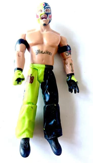 FIGURA ACCIÓN WWE Rey Mysterio Serie 17 Jakks 2007 Perfecto EUR 14 99