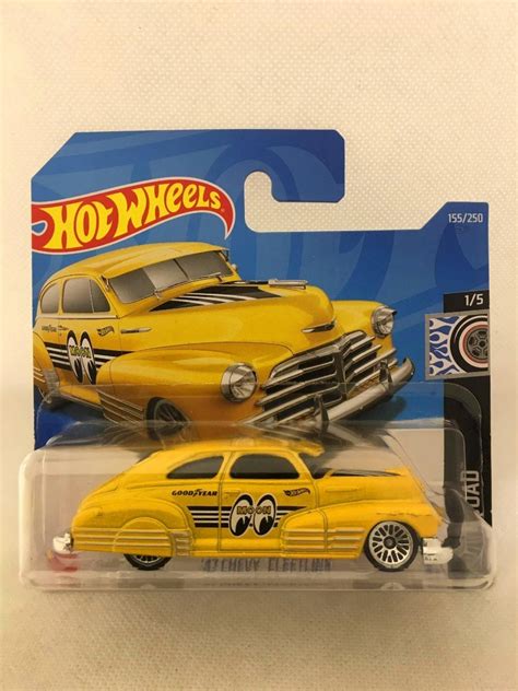 Hot Wheels Chevy Fleetline Mainline Cartela Curta Mercadolivre