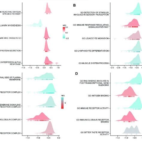 Gene Set Enrichment Analysis Gsea Of Degs A Gsea Analysis Of The