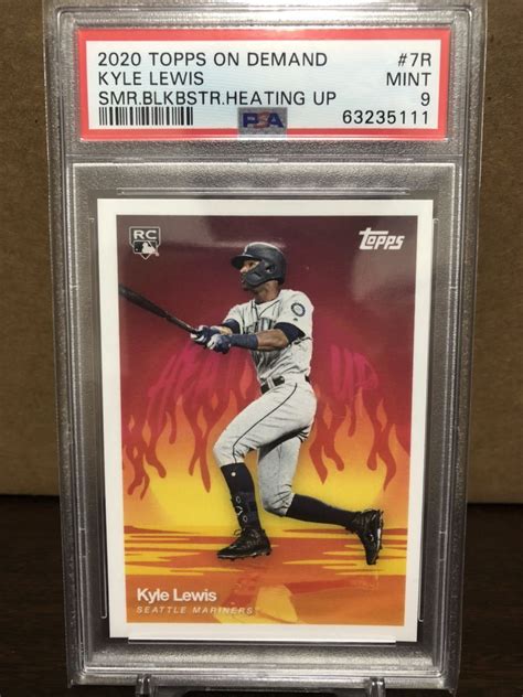 Kyle Lewis Psa Topps On Demand Rc