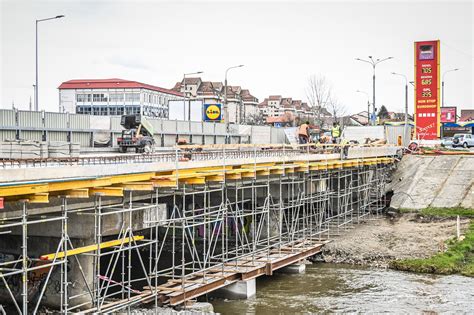 Lucr Rile La Podul Peste Cibin De Pe Oseaua Alba Iulia Avanseaz