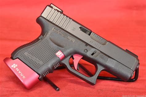 Glock 26 Gen 4 Truglo Tfx Sights Hyve Trigger And Magazine Release G26 26