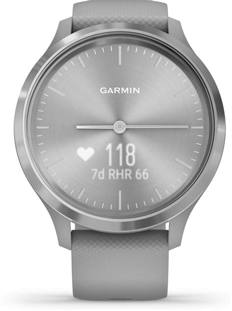 Garmin Vivomove 3s Hybride Smartwatch Silver Grijs Smart Gear Compare