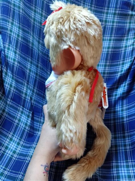 Brand New Sekiguchi Large Size Beige Girl Monchhichi Monchichi To