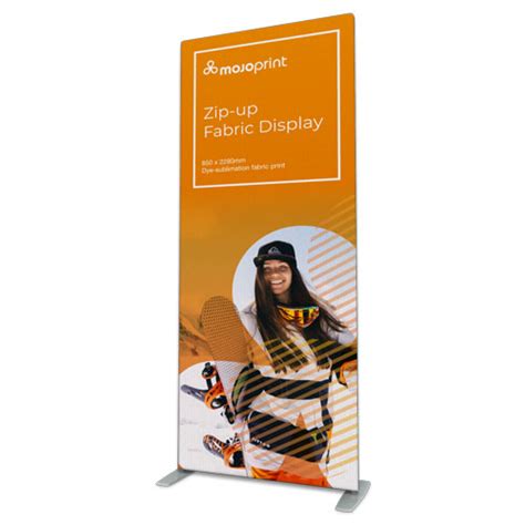 Zip Up Fabric Banners Lite Mojoprintjp