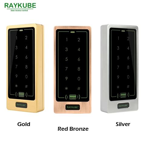 Raykube Access Control Keypad Rfid Khz Metal Case Touch Keypad