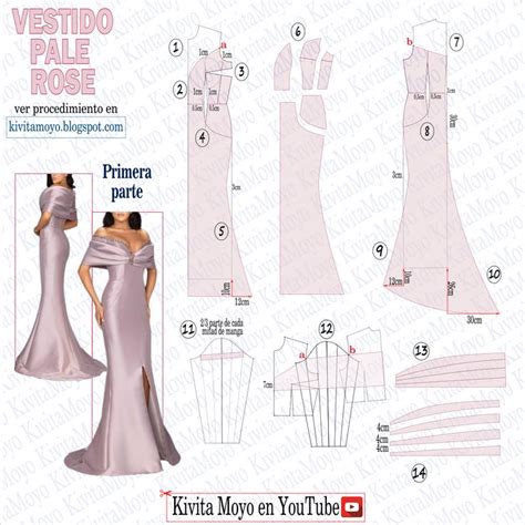 Kivita Moyo Vestido Pale Rose Patrones De Vestido De Costura