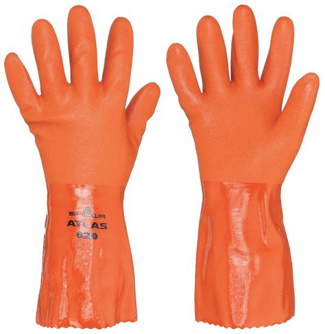 620L-09, SHOWA 620, Chemical-Resistant Gloves - 35T601|620L-09 - Grainger