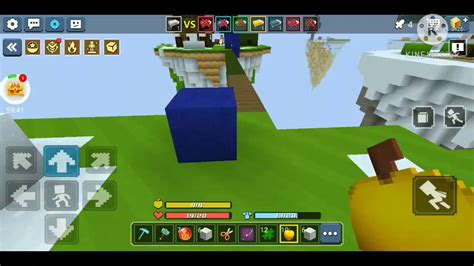 Power Of All My Sword Effects Challenge In Solo Bed Wars Blockman Go