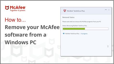 Vea Como Desinstalar Mcafee En Windows Sin Problemas