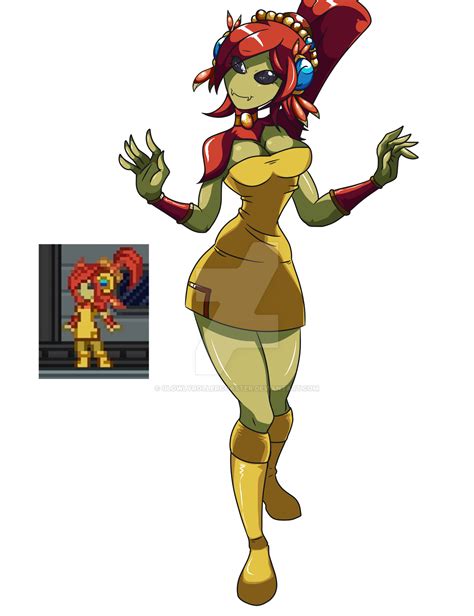 Ella The Floran With Some Extras By Glowlyrollercoaster On Deviantart