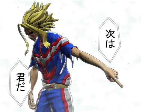 All Might Fan Art - My Hero Academia - Finished Projects - Blender ...