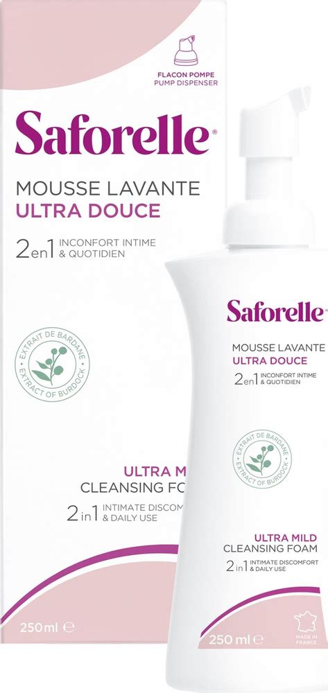 Saforelle / Сафорель Нежная пенка для интимной гигиены ультра-мягкая ...