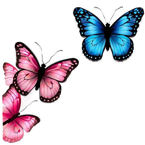 Download Pastel Pink Butterfly Clip Png 05232024