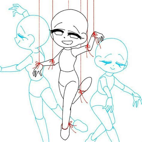 How To Draw An Alien Girl With Different Poses And Body Parts In This