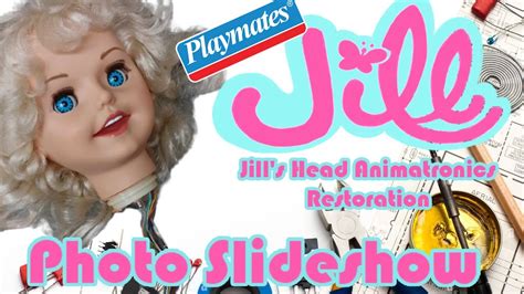 Playmates Jill 1987 Head Animatronics Restoration Photo Slideshow