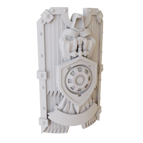 Stl File Dark Angels Deathwing Shield 🛡️・3d Printer Design To Download