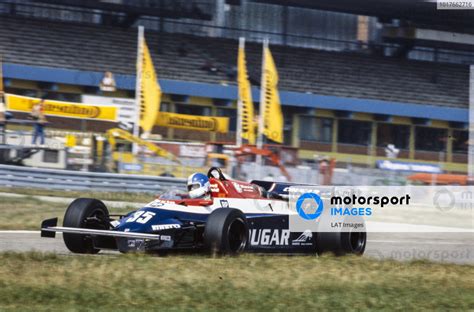 Derek Warwick Toleman Tg C Hart German Gp Motorsport Images