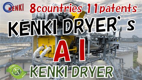 Kenki Dryers Ai Sludge Dryer Slurry Dryer Waste Dryer Kenki Dryer