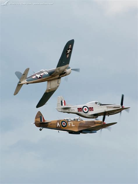 Omaka Classic Fighters Wwii Warbirds Spitfire Mustang Corsair