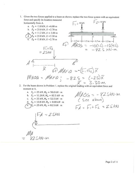 Csm Mines Ceen Statics Practice Exam Solution Key Spring