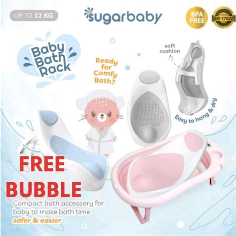 Jual Sugar Baby Bath Rack Alas Mandi Bayi Baby Bather Alas Bak