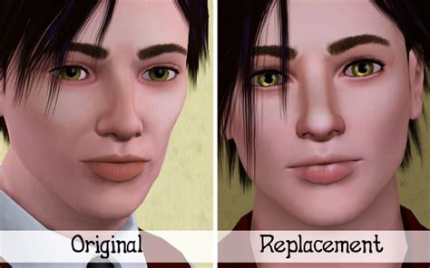 Sims 3 skin default replacement - jesva