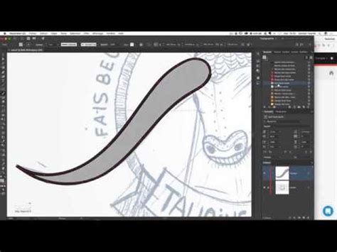 Tuto Comment Dessiner Un Croquis Et Creer Un Logo Dans Illustrator Cc