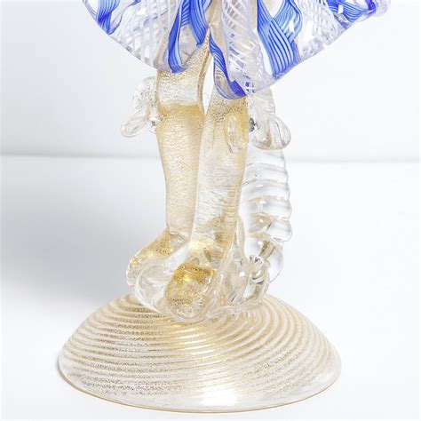 Venetian Spun Glass Royal Figurines Ebth