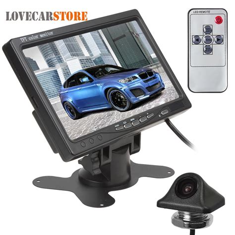 Inch Tft Lcd Car Rear View Parking Monitor Dvd Vcr Monitor Video