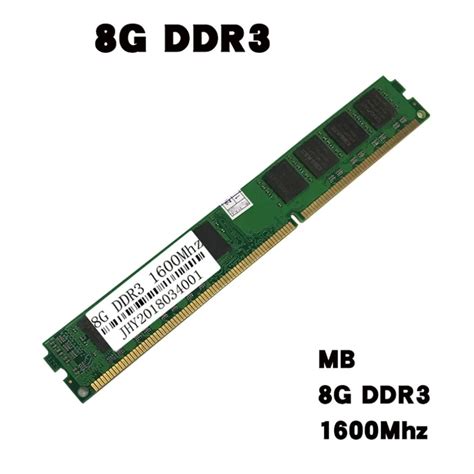 DDR3 8GB 1600MHz For Laptop Notebook PC PC3 12800 DIMM Memory RAM Support for intel for AMD-in ...