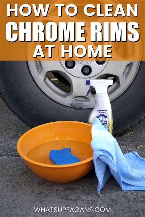 How To Clean Chrome Rims At Home Even Remove Rust How To Clean