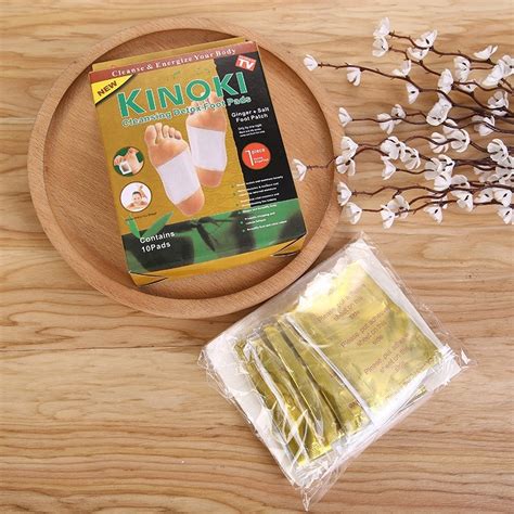 Jual Kinoki Gold Koyo Kaki Ginger Salt Original Bamboo Membuang