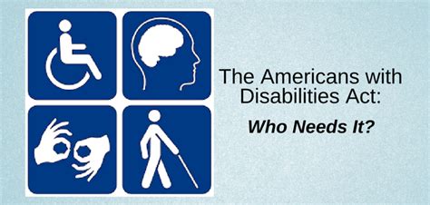 The Americans With Disabilities Act Ada Who National Disability Institute Blog